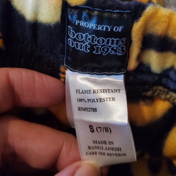 GIRLS MICRO FLEECE SLEEP PAJAMA PANT SIZE SMALL - Picture 7 of 11